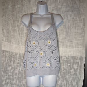 Nikka k Flower Knit Top